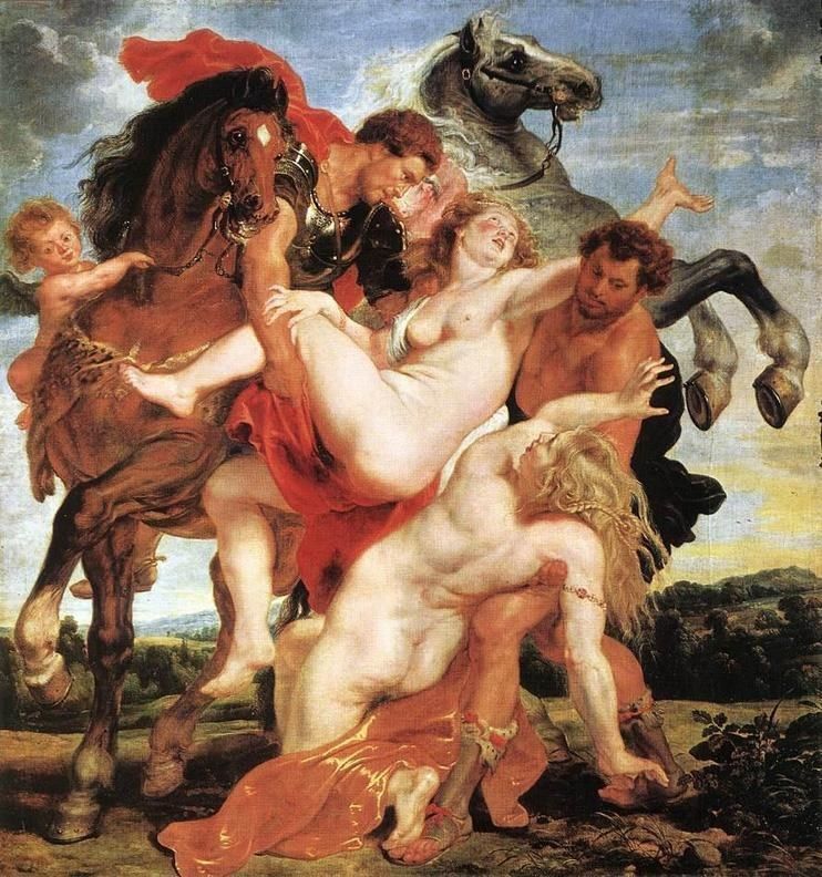 Peter Paul Rubens Rape of the Daughters of Leucippus